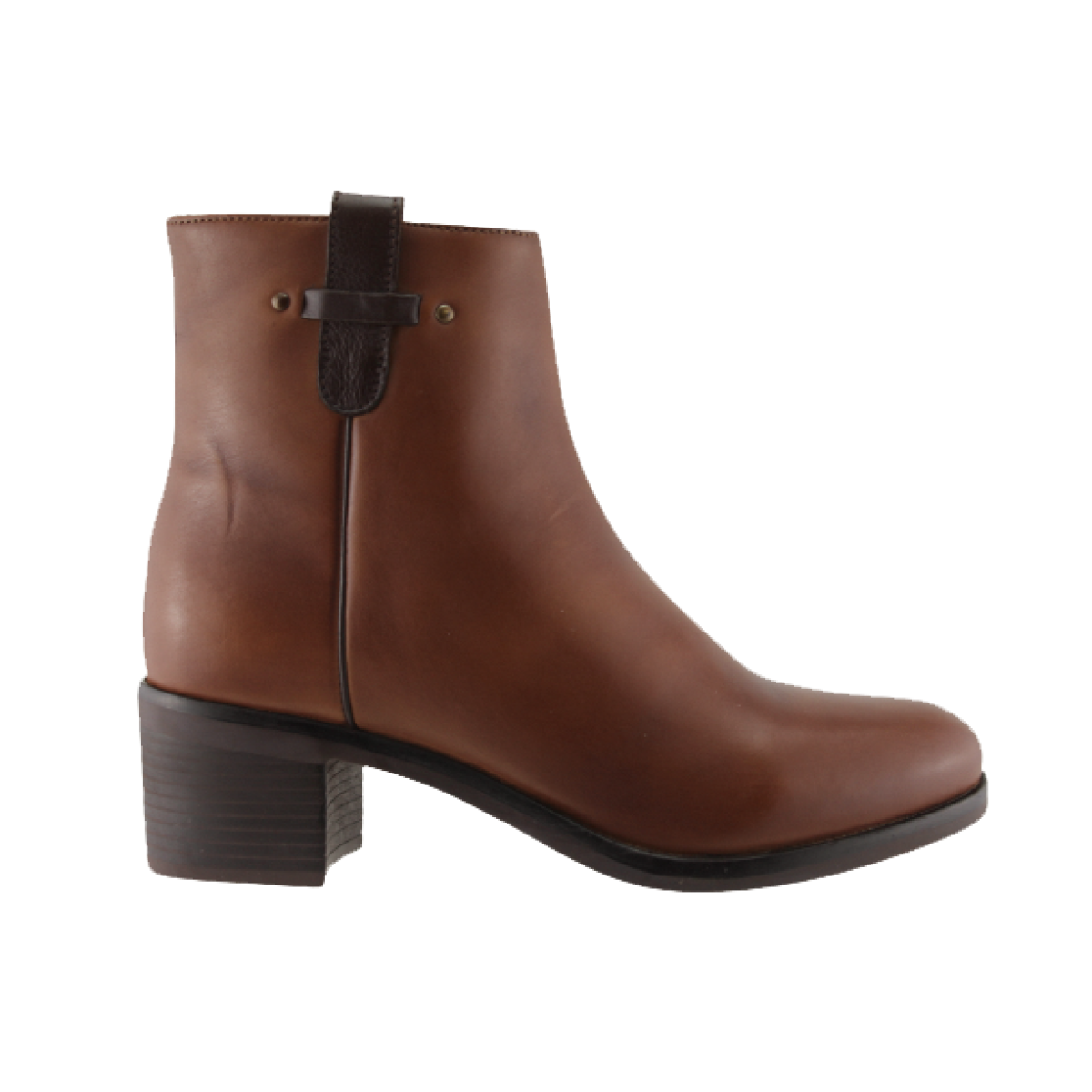 Adam's Shoes Γυναικεία Μποτάκια Δέρμα 412-23517 Ταμπά Adam's Shoes Γυναικεία Μποτάκια Δέρμα 412-23517 Ταμπά