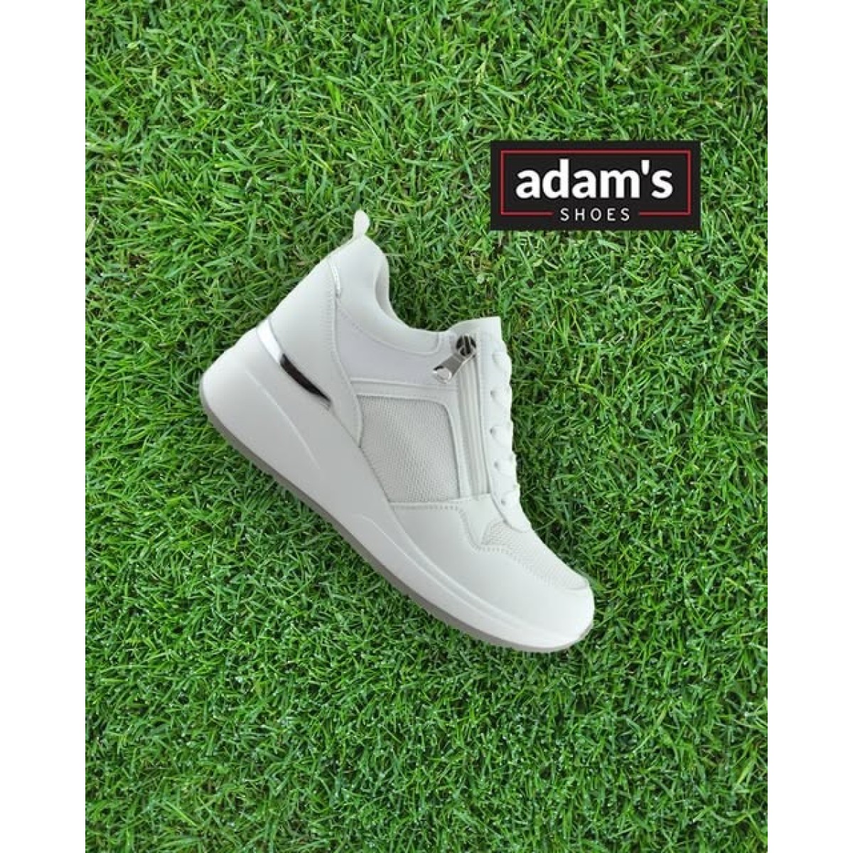 Adam's Shoes Γυναικεία Sneakers 872-25003 Λευκό Adam's Shoes Γυναικεία Sneakers 872-25003 Λευκό