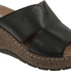 Adam's Flex Γυναικεία Mules Δέρμα 591-25003 Μαύρο