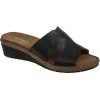 Adam's Flex Γυναικεία Mules Δέρμα 591-24022 Μαύρο
