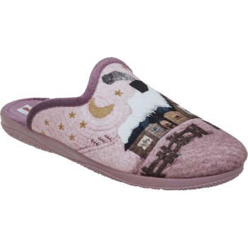 Adam's Shoes Γυναικείες Παντόφλες 624-21617 Ρόζ