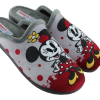 Adam's Shoes Γυναικείες Παντόφλες 624-25595 Γκρι Μπορντώ