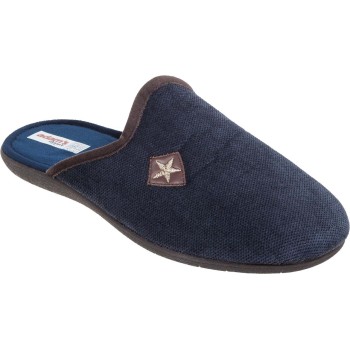 Adam's Shoes Ανδρικές Παντόφλες 716-21504 Μπλέ