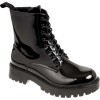 Adam's Shoes Γυναικεία Μποτάκια 829-24549 Μαύρο λουστρίνι