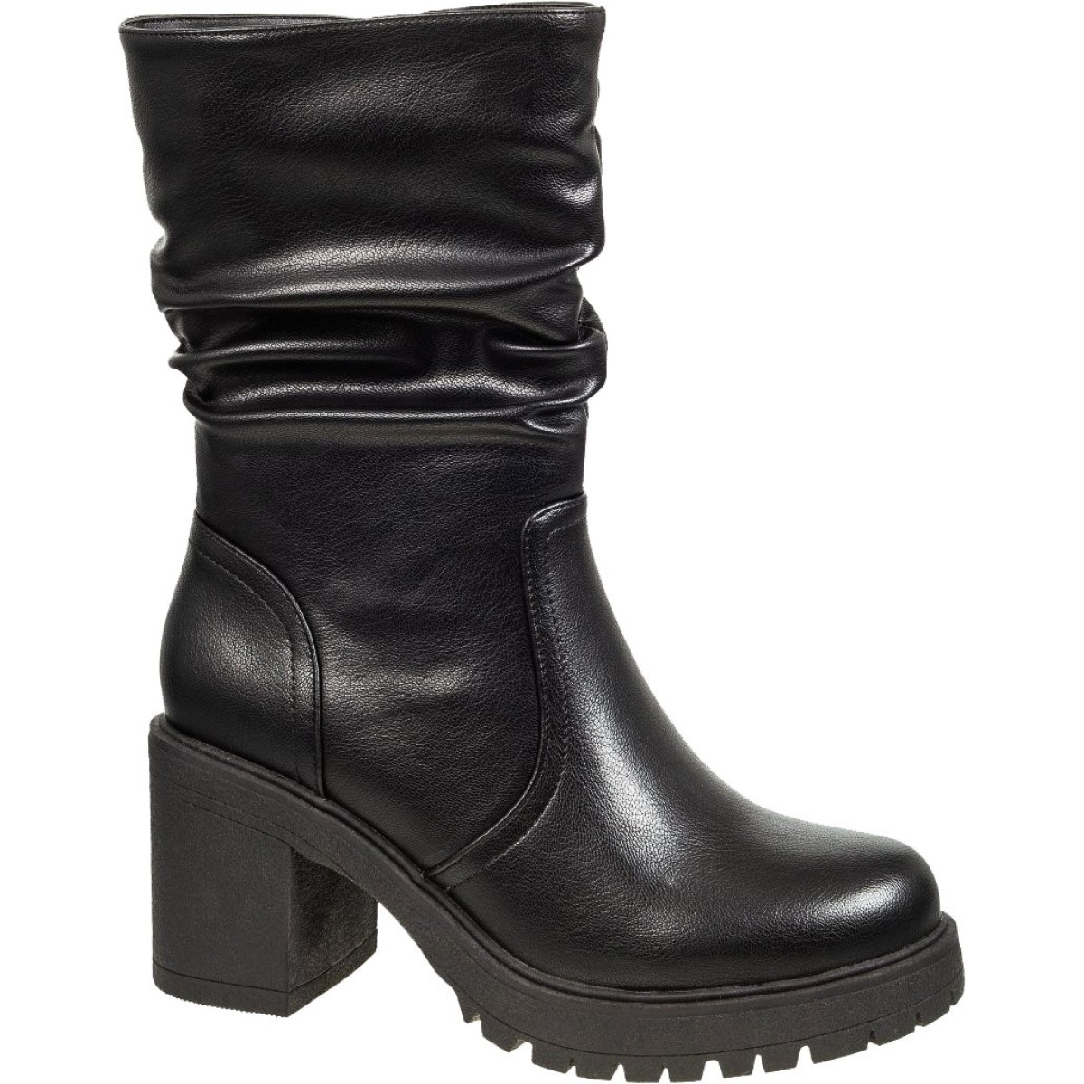 Adam's Shoes Γυναικεία Μποτάκια 829-25511 Μαύρο