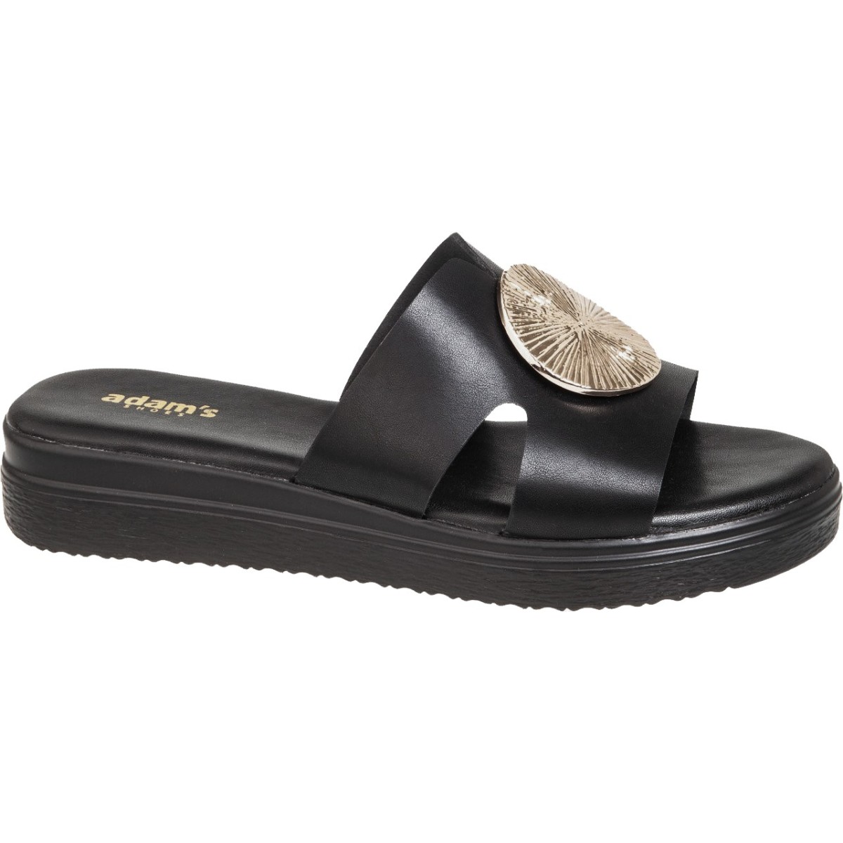 Adam's Shoes Γυναικεία Σανδάλια Flatform 829-26019 Μαύρο Adam's Shoes Γυναικεία Σανδάλια Flatform 829-26019 Μαύρο