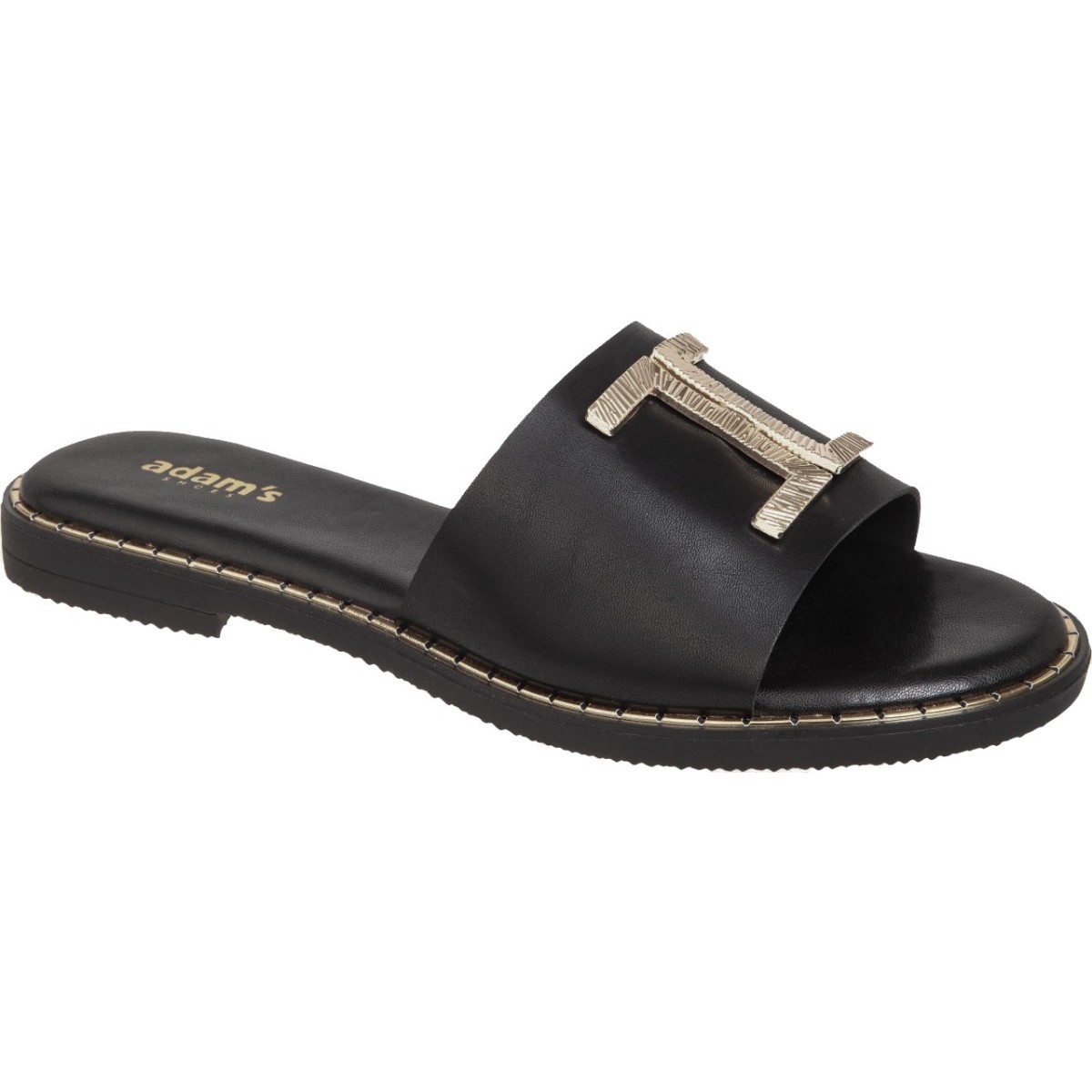 Adam's Shoes Γυναικεία Σανδάλια 829-26027 Μαύρο