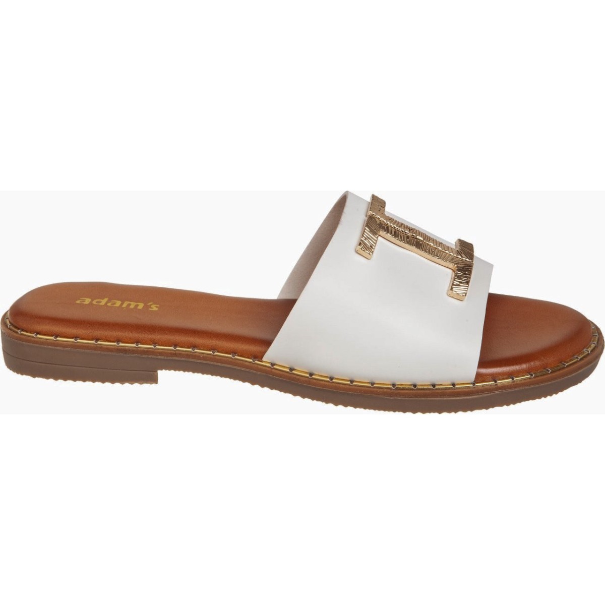 Adam's Shoes Γυναικεία Σανδάλια 829-26027 Λευκό Adam's Shoes Γυναικεία Σανδάλια 829-26027 Λευκό