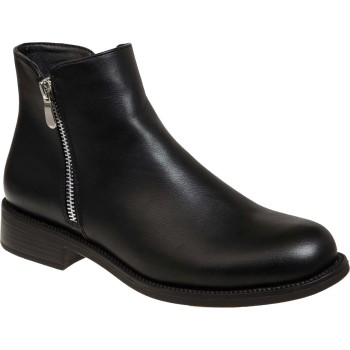 Adam's Shoes Γυναικεία Μποτάκια 844-23508 Μαύρο