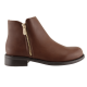 Adam's Shoes Γυναικεία Μποτάκια 844-23508 Ταμπά