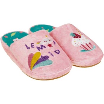 Adam's Shoes Παιδικές Παντόφλες Lemon Kid 895-23561 Ροζ 