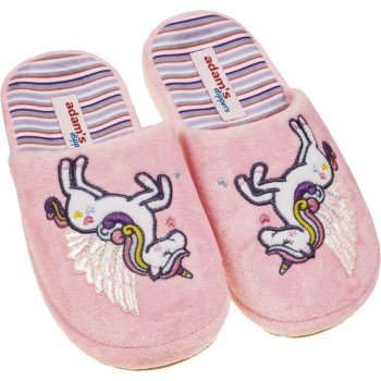 Adam's Shoes Παιδικές Παντόφλες Unicorn 895-23562 Ροζ 