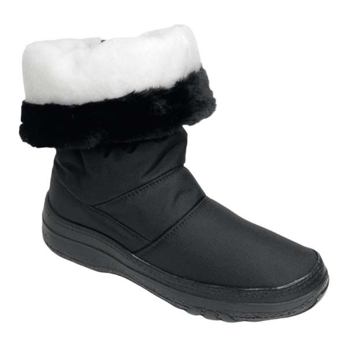 Adam's Shoes Γυναικείες Μπότες Apres Ski 591-25505 Μαύρο