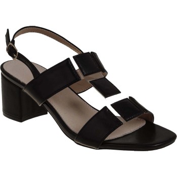 Adam's Shoes Γυναικεία Πέδιλα 907-24004 Μαύρο