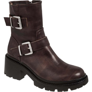 Adam's Shoes Γυναικεία Μποτάκια 910-24508 Καφέ