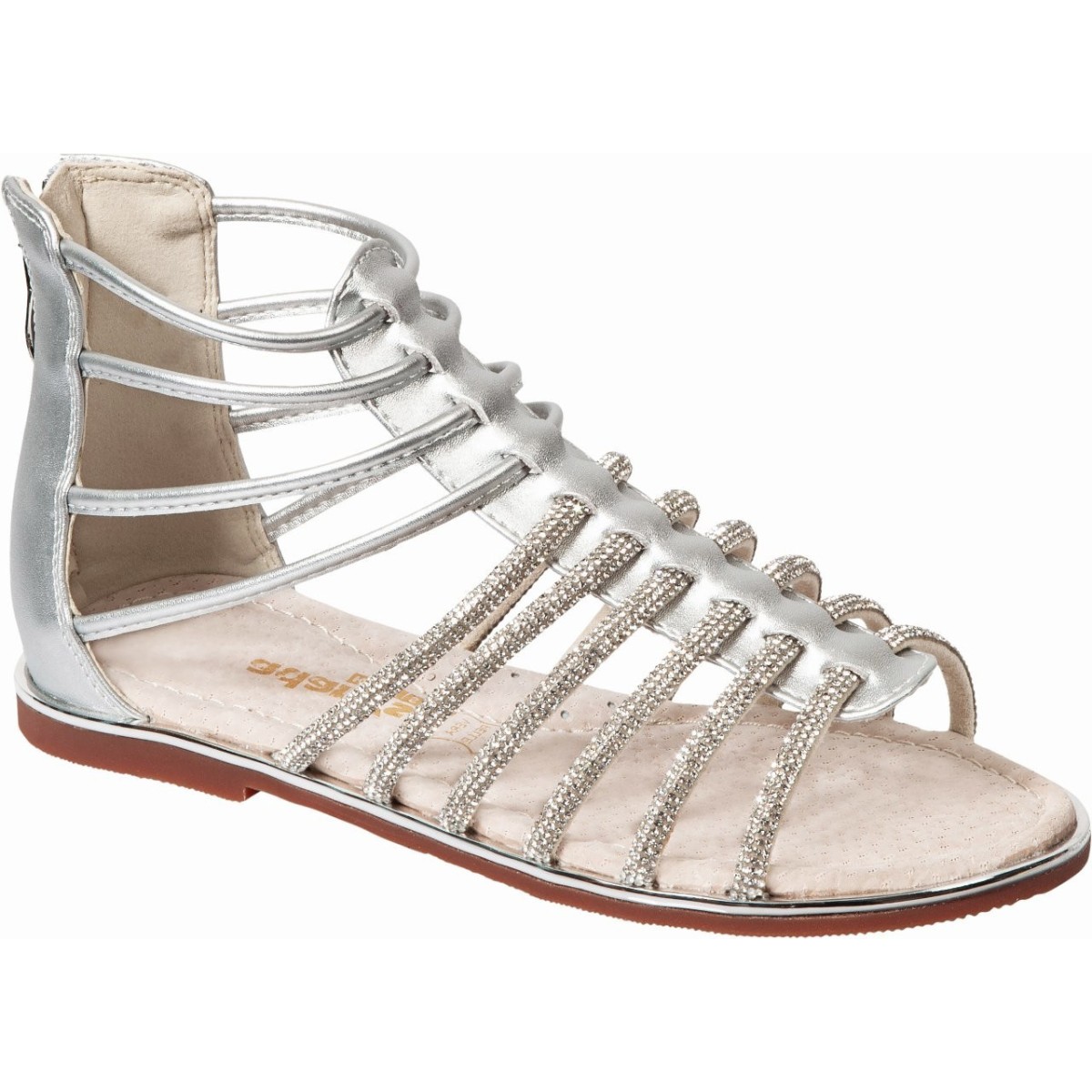 Adam's Shoes Παιδικά Πέδιλα 916-26049 Ασημί