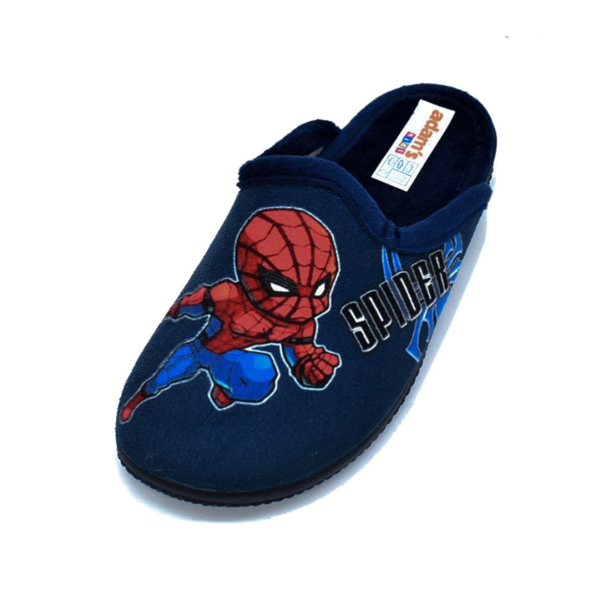 Adam's Shoes Παιδικές Παντόφλες Marvel Spiderman 624-22825 Μπλέ