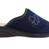 Adam's Shoes Γυναικείες Παντόφλες 392-18501 Μπλέ