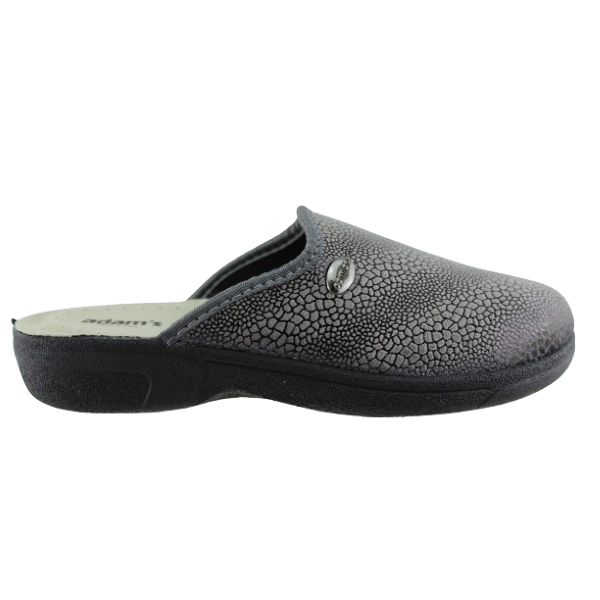 Adam's Shoes Γυναικείες Παντόφλες 381-24504 Γκρι