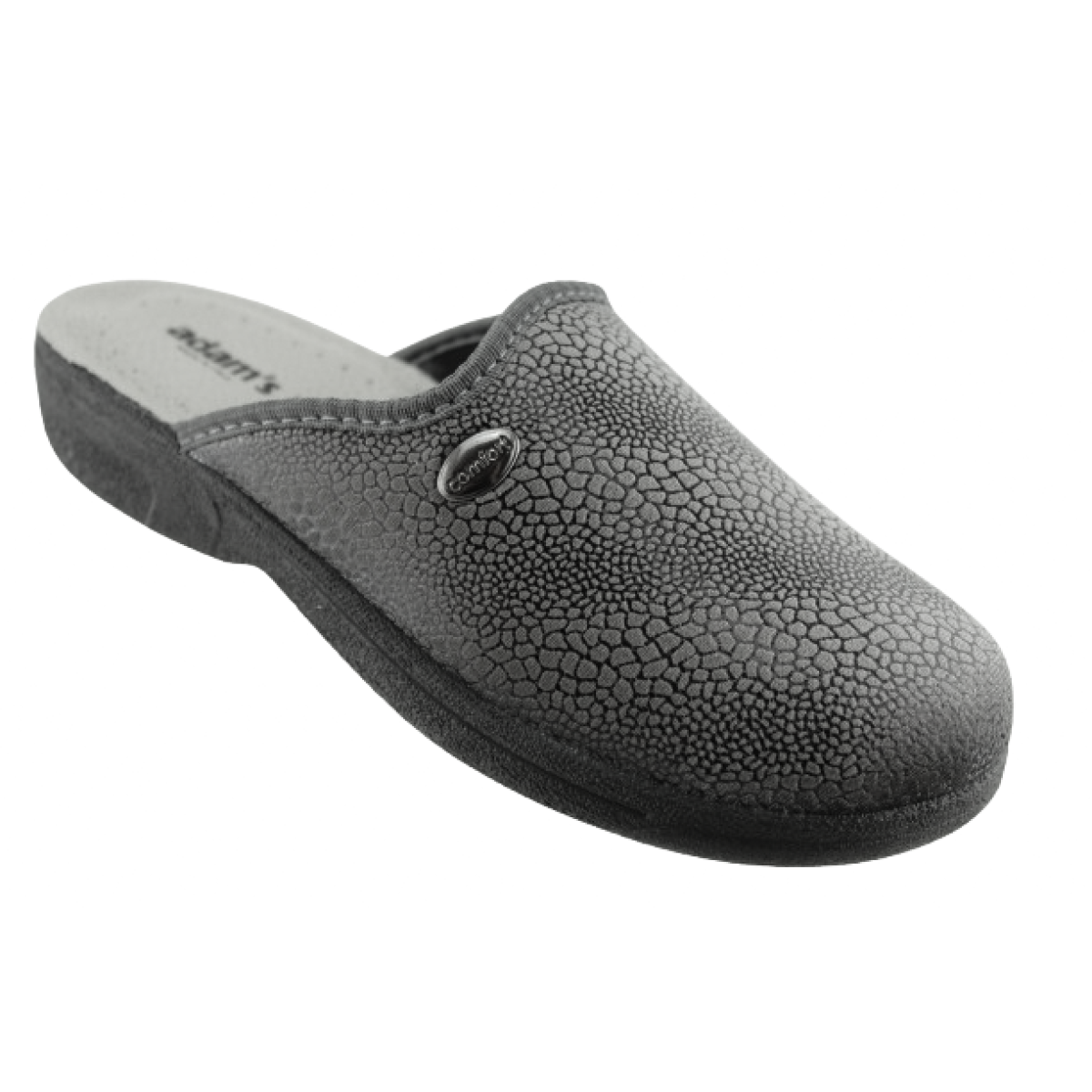 Adam's Shoes Γυναικείες Παντόφλες 381-24504 Γκρι