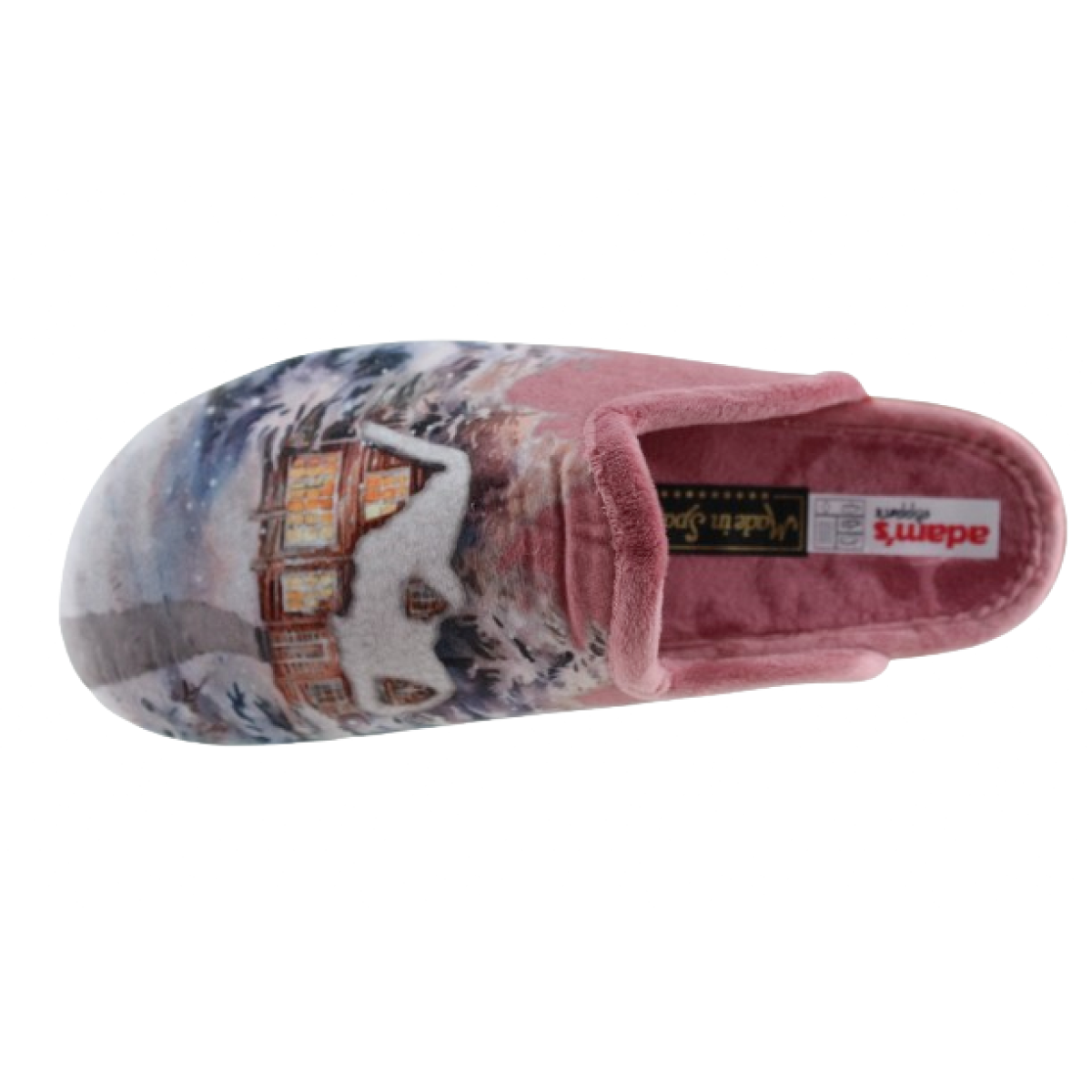 Adam's Shoes Γυναικείες Παντόφλες 624-24623 Ρόζ
