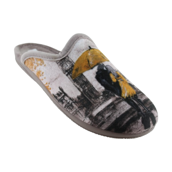 Adam's Shoes Γυναικείες Παντόφλες 624-24619 Πούδρα