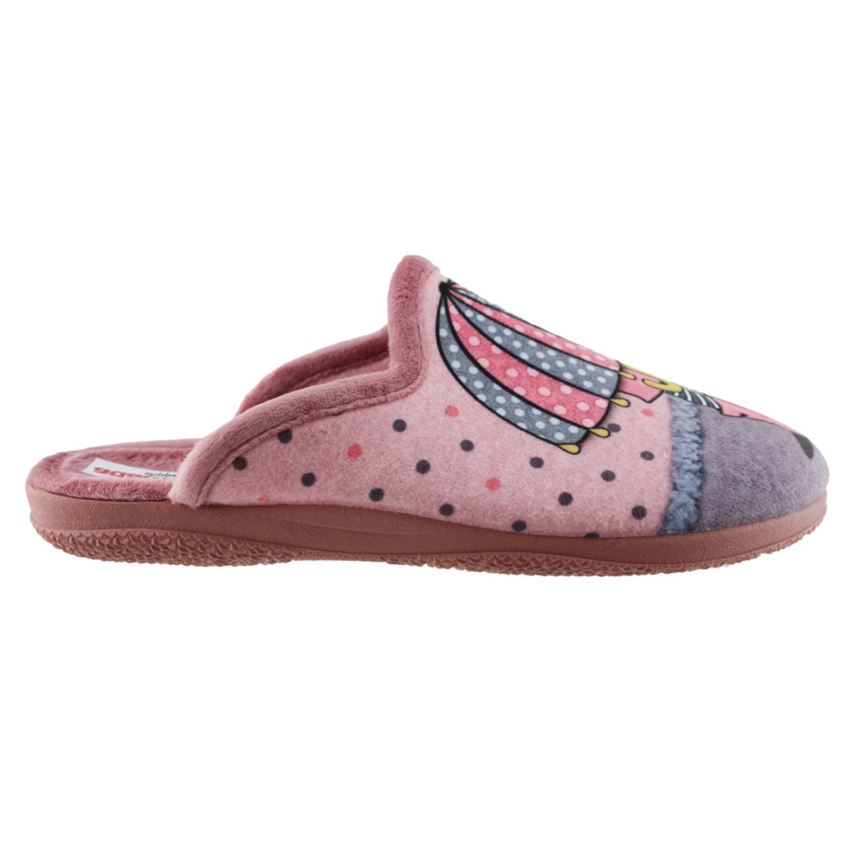 Adam's Shoes Γυναικείες Παντόφλες 624-24596 Ρόζ