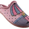 Adam's Shoes Γυναικείες Παντόφλες 624-24596 Ρόζ