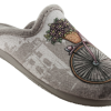 Adam's Shoes Γυναικείες Παντόφλες 624-24603 Πούδρα