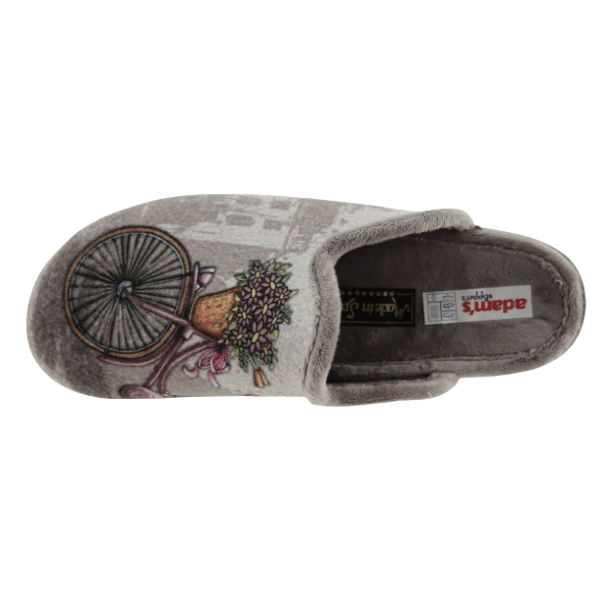 Adam's Shoes Γυναικείες Παντόφλες 624-24603 Πούδρα