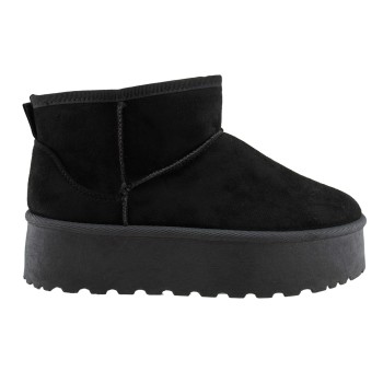 Adam's Shoes Γυναικεία Μποτάκια 900-24506 Μαύρο