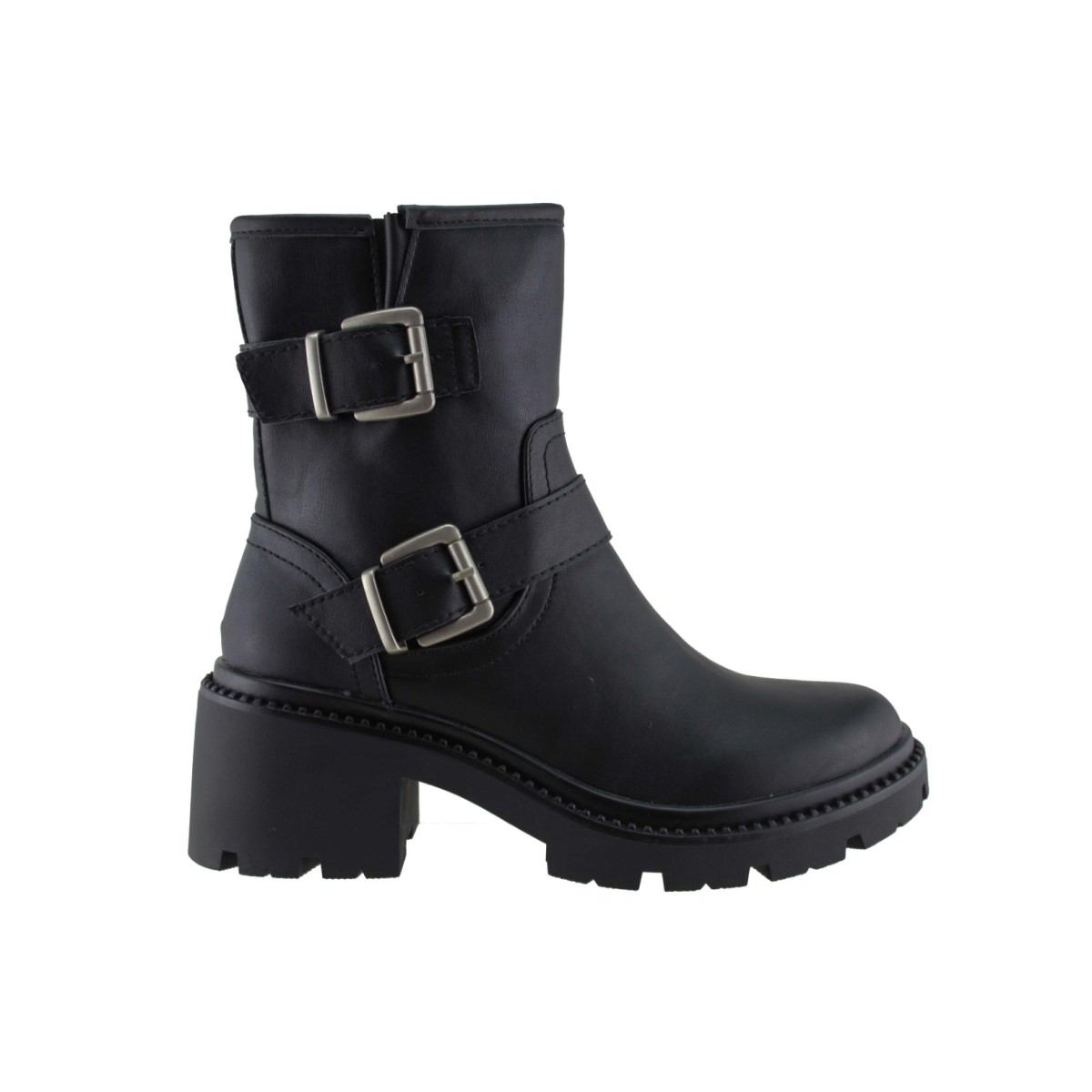 Adam's Shoes Γυναικεία Μποτάκια 910-24508 Μαύρο