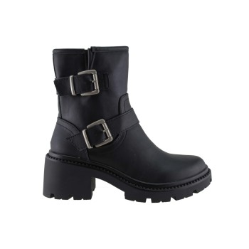 Adam's Shoes Γυναικεία Μποτάκια 910-24508 Μαύρο