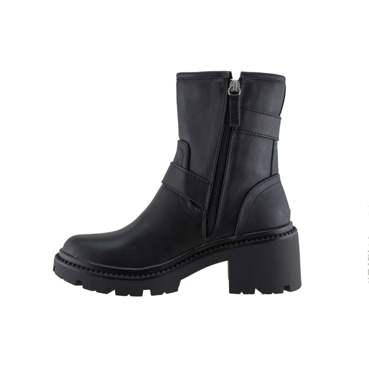Adam's Shoes Γυναικεία Μποτάκια 910-24508 Μαύρο