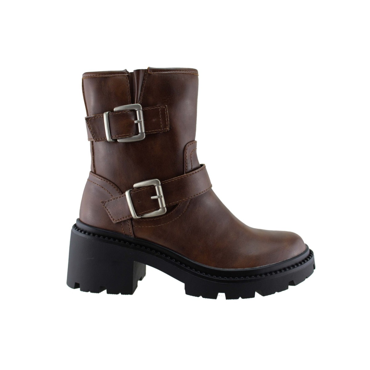 Adam's Shoes Γυναικεία Μποτάκια 910-24508 Καφέ Adam's Shoes Γυναικεία Μποτάκια 910-24508 Καφέ