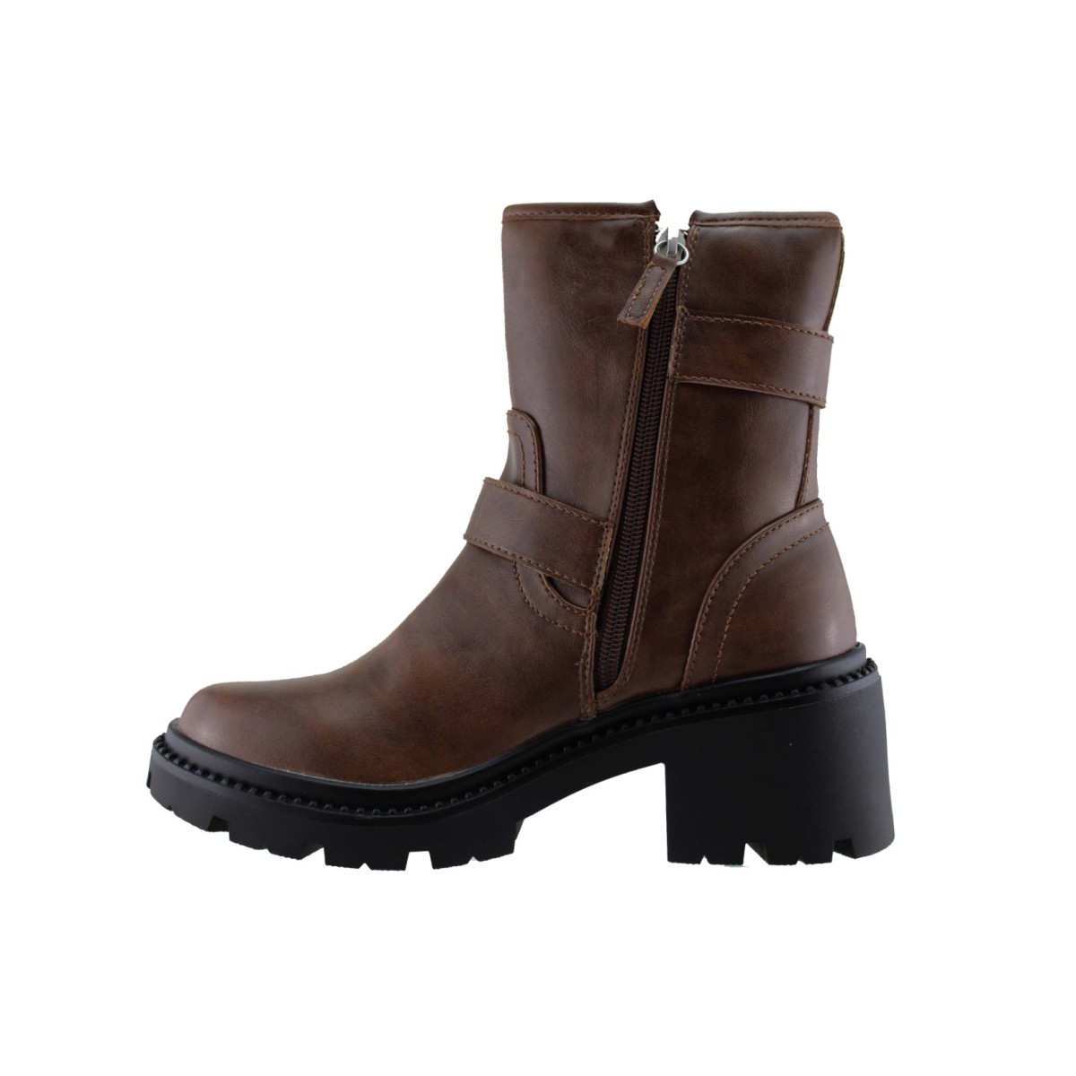 Adam's Shoes Γυναικεία Μποτάκια 910-24508 Καφέ Adam's Shoes Γυναικεία Μποτάκια 910-24508 Καφέ