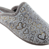 Adam's Shoes Γυναικείες Παντόφλες 624-24574 Γκρι