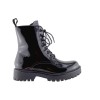Adam's Shoes Γυναικεία Μποτάκια 829-24549 Μαύρο λουστρίνι