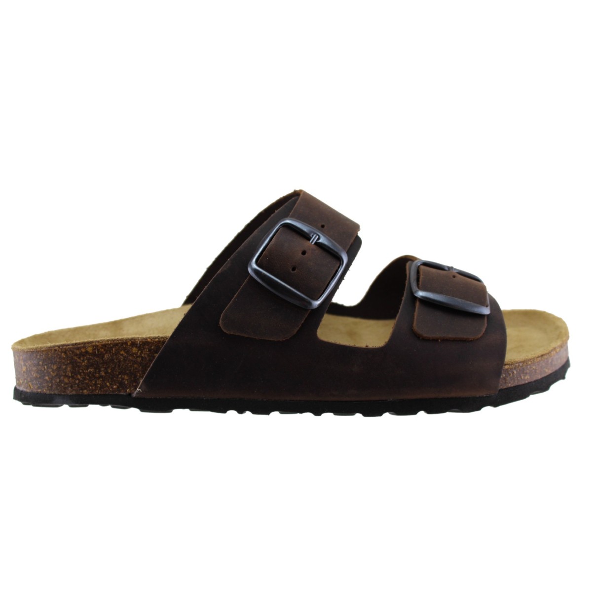 Relaxshoe Anatomic Ανδρικά Σανδάλια Δέρμα 580-25004 Καφέ