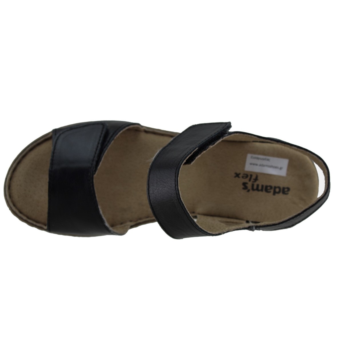 Adam's Flex Γυναικεία Πέδιλα Δέρμα 591-25039 Μαύρο Adam's Flex Γυναικεία Πέδιλα Δέρμα 591-25039 Μαύρο