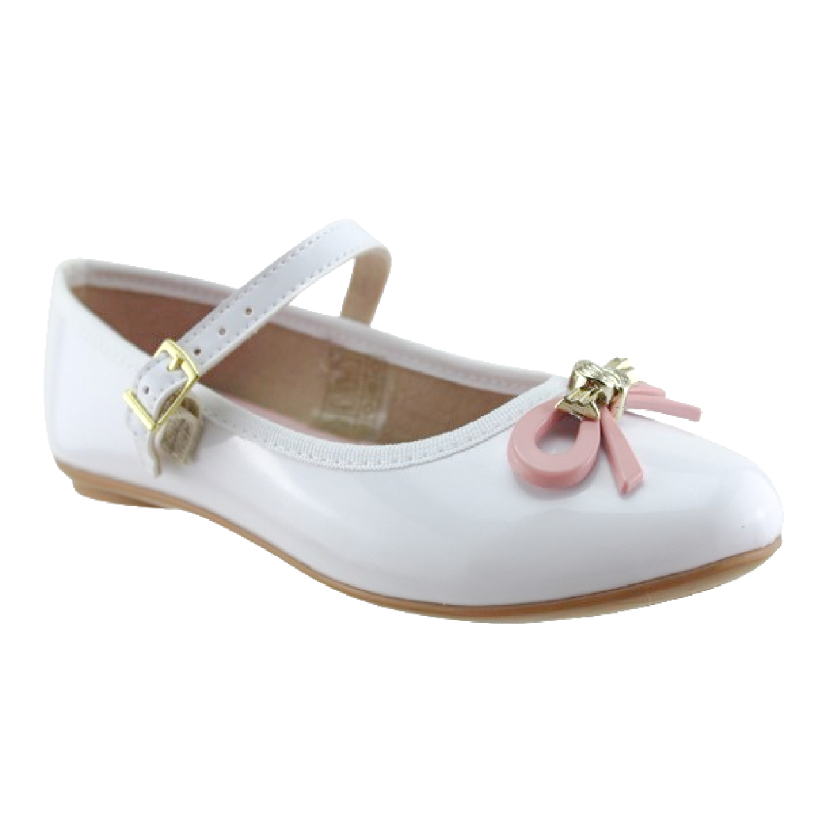 Adam's Shoes Παιδικές Μπαλαρίνες 798-25140 Λευκό