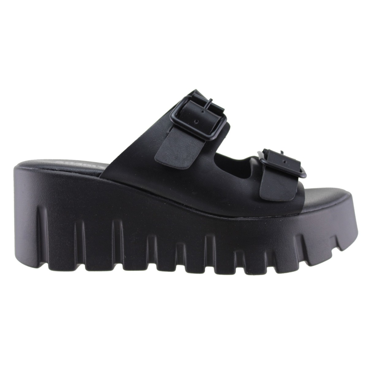 Adam's Shoes Γυναικεία Σανδάλια 829-25032 Μαύρο