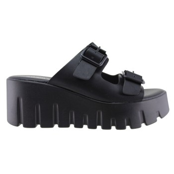 Adam's Shoes Γυναικεία Σανδάλια 829-25032 Μαύρο