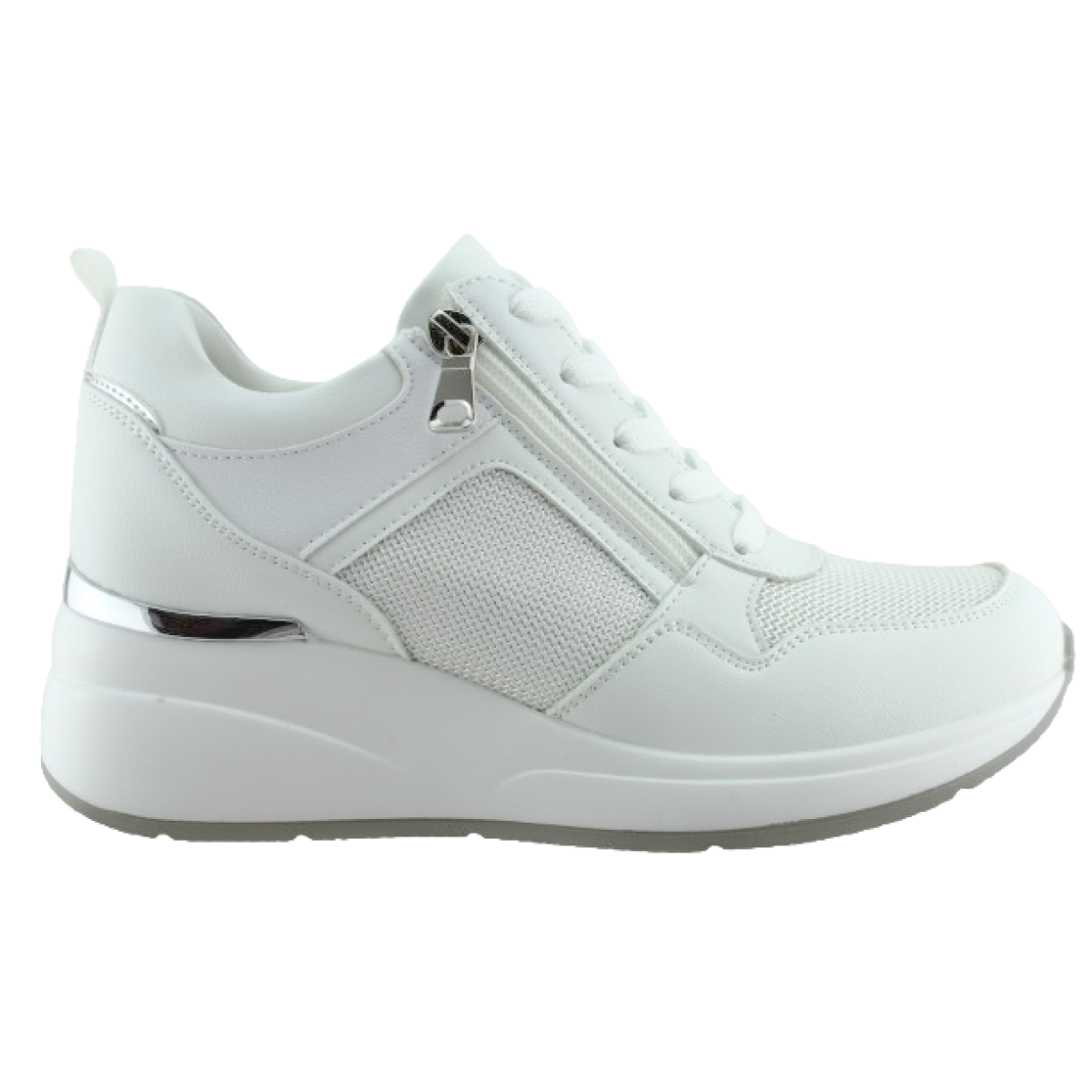 Adam's Shoes Γυναικεία Sneakers 872-25003 Λευκό Adam's Shoes Γυναικεία Sneakers 872-25003 Λευκό