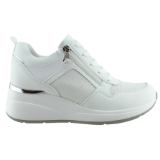 Adam's Shoes Γυναικεία Sneakers 872-25003 Λευκό