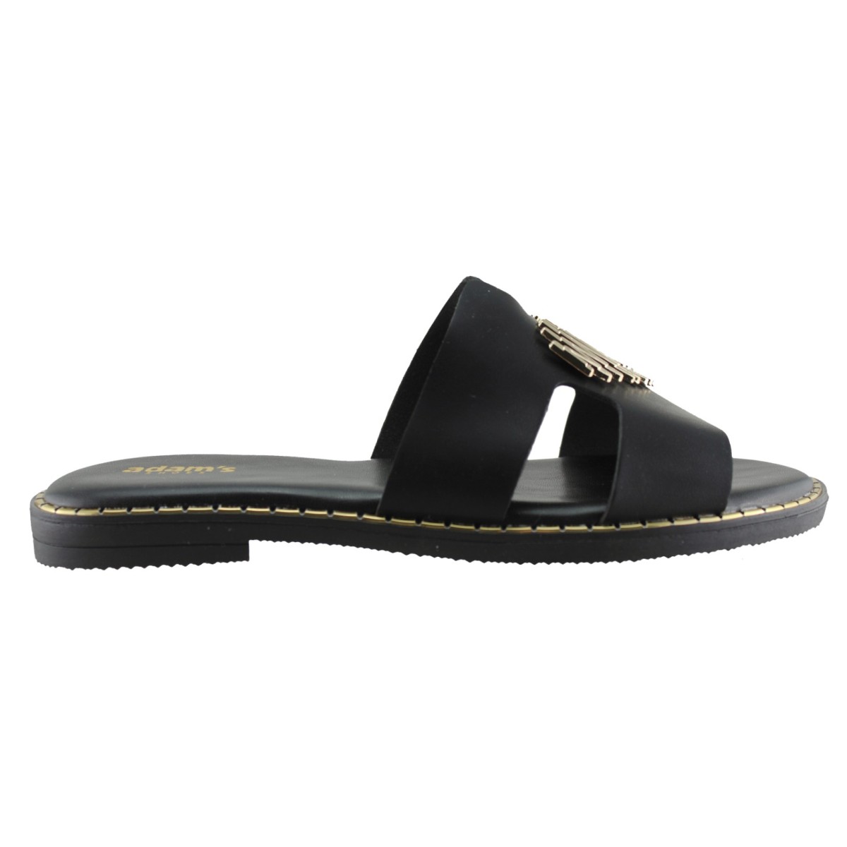 Adam's Shoes Γυναικεία Σανδάλια 829-25005 Μαύρο