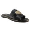 Adam's Shoes Γυναικεία Σανδάλια 829-25005 Μαύρο