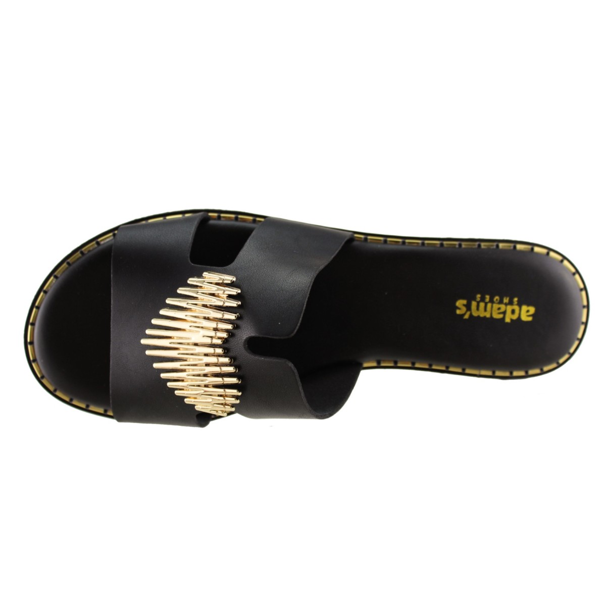 Adam's Shoes Γυναικεία Σανδάλια 829-25005 Μαύρο