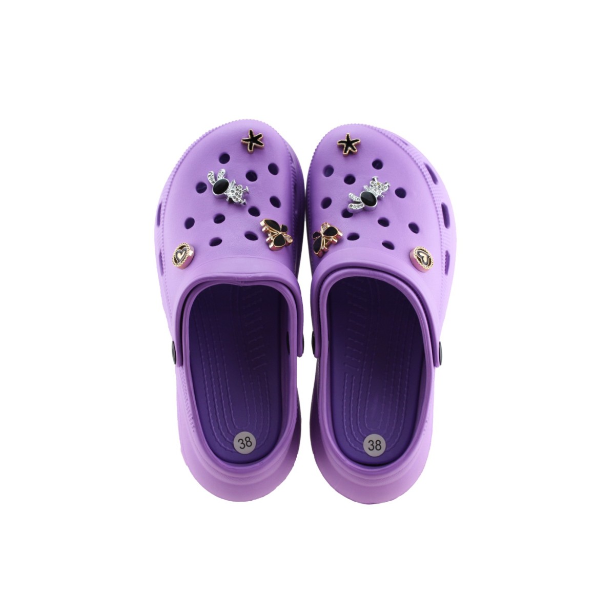 Adam's Shoes Γυναικεία Σαμπώ 892-25180 Λιλά