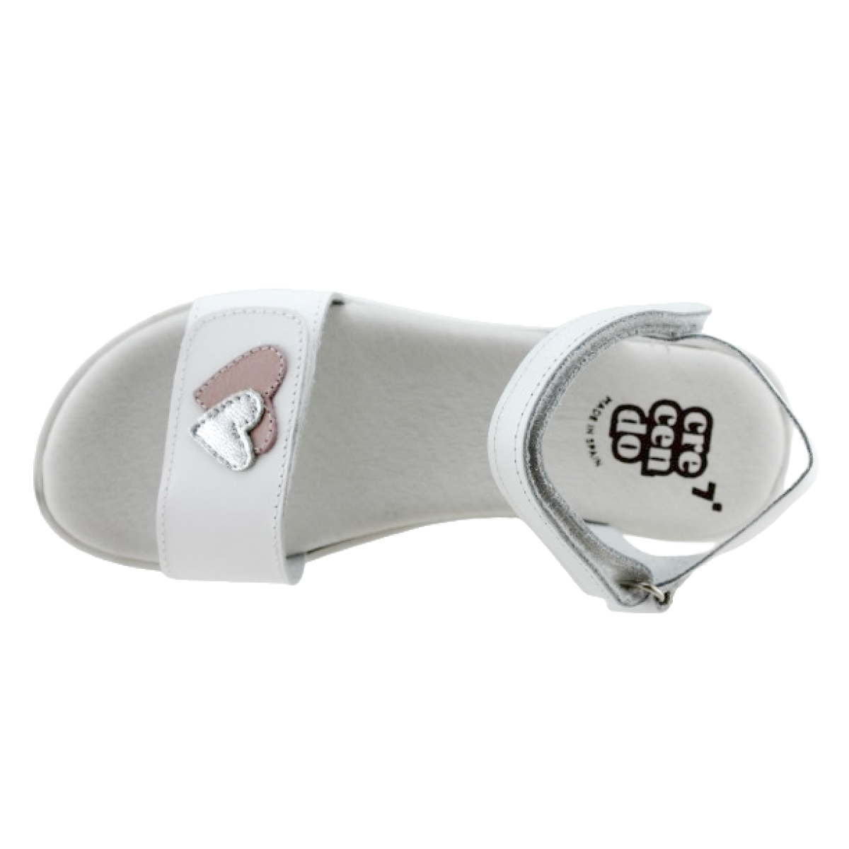 Adam's Shoes Παιδικά Πέδιλα Δέρμα 762-25013 Λευκό Adam's Shoes Παιδικά Πέδιλα Δέρμα 762-25013 Λευκό